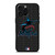 MIAMI MARLINS BASEBALL BLACK iPhone 16 Pro Max Case Cover