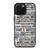 MOSCHINO ABSTRACT LOGO iPhone 16 Pro Max Case Cover