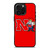 NEBRASKA HUSKERS ICON UNIVERSITY FOOTBALL LOGO iPhone 16 Pro Max Case Cover