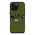 NIKE SWOOSH VINTAGE ARMY iPhone 16 Pro Max Case Cover