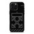 OFF WHITE LOGO TIME DATE CARBON iPhone 16 Pro Max Case Cover