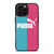 PUMA LOGO BLUE PINK ICON iPhone 16 Pro Max Case Cover
