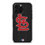 SAINT LOUIS CARDINALS BASEBALL BLACK iPhone 16 Pro Max Case Cover
