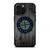 SEATTLE MARINERS BASEBALL MLB WOOD LOGO iPhone 16 Pro Max Case Cover