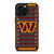 WASHINGTON COMMANDERS FOOTBALL FIELD iPhone 16 Pro Max Case Cover