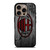AC MILAN FOOTBALL WOODEN LOGO iPhone 16 Pro Case Cover