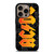 ACDC ROCK BAND POSTER iPhone 16 Pro Case Cover