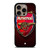 ARSENAL FC LOGO THE GUNNERS FOOTBALL CLUB iPhone 16 Pro Case Cover ARSENAL FC LOGO THE GUNNERS FOOTBALL CLUB iPhone 16 Pro Case Cover