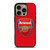ARSENAL FC LONDON ENGLAND FOOTBALL CLUB LOGO iPhone 16 Pro Case Cover