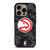 ATLANTA HAWKS BLACK CAMO iPhone 16 Pro Case Cover