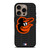 BALTIMORE ORIOLES BASEBALL BLACK iPhone 16 Pro Case Cover