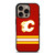 CALGARY FLAMES LOGO NHL HOCKEY TEAM ICON iPhone 16 Pro Case Cover