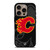 CALGARY FLAMES NHL TEAM iPhone 16 Pro Case Cover