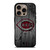 CINCINNATI REDS BASEBALL MLB WOOD LOGO iPhone 16 Pro Case Cover