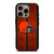 CLEVELAND BROWNS NFL METAL STRIPE iPhone 16 Pro Case Cover