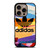COLORFUL ICON ADIDAS LOGO iPhone 16 Pro Case Cover