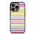 CUTE CHEVRON COLORFUL iPhone 16 Pro Case Cover