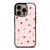 CUTE STRAWBERRY PATTERN iPhone 16 Pro Case Cover