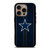 DALLAS COWBOYS NFL METAL STRIPE iPhone 16 Pro Case Cover