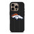 DENVER BRONCOS FOOTBALL TEXT iPhone 16 Pro Case Cover
