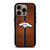 DENVER BRONCOS NFL METAL STRIPE iPhone 16 Pro Case Cover DENVER BRONCOS NFL METAL STRIPE iPhone 16 Pro Case Cover