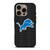 DETROIT LIONS FOOTBALL TEXT iPhone 16 Pro Case Cover