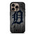 DETROIT TIGERS BASEBALL MLB WOOD LOGO iPhone 16 Pro Case Cover