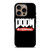 DOOM ETERNAL GAMES LOGO BLACK iPhone 16 Pro Case Cover