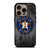 HOUSTON ASTROS BASEBALL MLB WOOD LOGO iPhone 16 Pro Case Cover