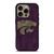 KANSAS STATE WILDCATS FOOTBALL LOGO iPhone 16 Pro Case Cover
