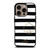 KATE SPADE NEW YORK BLACK STRIPES iPhone 16 Pro Case Cover