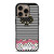 KATE SPADE NEW YORK LOGO STRIPES POLKADOTS iPhone 16 Pro Case Cover