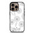 KATE SPADE NEW YORK LOGO WHITE FLOWER iPhone 16 Pro Case Cover