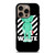 KAWS ICON OFF WHITE LOGO iPhone 16 Pro Case Cover
