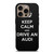 KEEP CALM AND DRIVE AUDI CARBON iPhone 16 Pro Case Cover