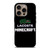 LACOSTE X MINECRAFT GAMES iPhone 16 Pro Case Cover