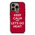 LETS GO MIAMI HEAT NBA BASKETBALL 3 iPhone 16 Pro Case Cover