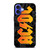 ACDC ROCK BAND POSTER iPhone 16 Case Cover