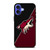 ARIZONA COYOTES NHL HOCKEY LOGO iPhone 16 Case Cover