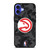 ATLANTA HAWKS BLACK CAMO iPhone 16 Case Cover