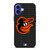 BALTIMORE ORIOLES BASEBALL BLACK iPhone 16 Case Cover