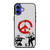 BANKSY ART PEACE iPhone 16 Case Cover
