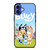 BLUEY HEELER PUPPY CARTOON iPhone 16 Case Cover