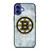 BOSTON BRUINS HOCKEY TEAM iPhone 16 Case Cover