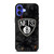 BROOKLYN NETS BASKETBALL NBA FIRE iPhone 16 Case Cover