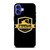 CATERPILLAR TRACTOR LOGO CAT ICON TODAY'S WORK iPhone 16 Case Cover