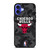 CHICAGO BULLS BLACK CAMO iPhone 16 Case Cover