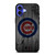 CHICAGO CUBS BASEBALL MLB WOOD LOGO iPhone 16 Case Cover