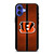 CINCINNATI BENGALS NFL METAL STRIPE iPhone 16 Case Cover