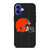 CLEVELAND BROWNS FOOTBALL TEXT iPhone 16 Case Cover
